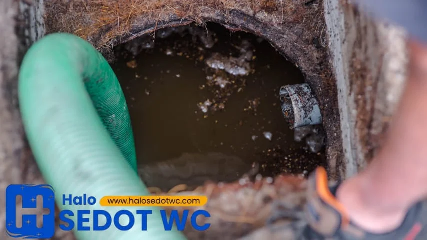 peroses sedot wc lengkap