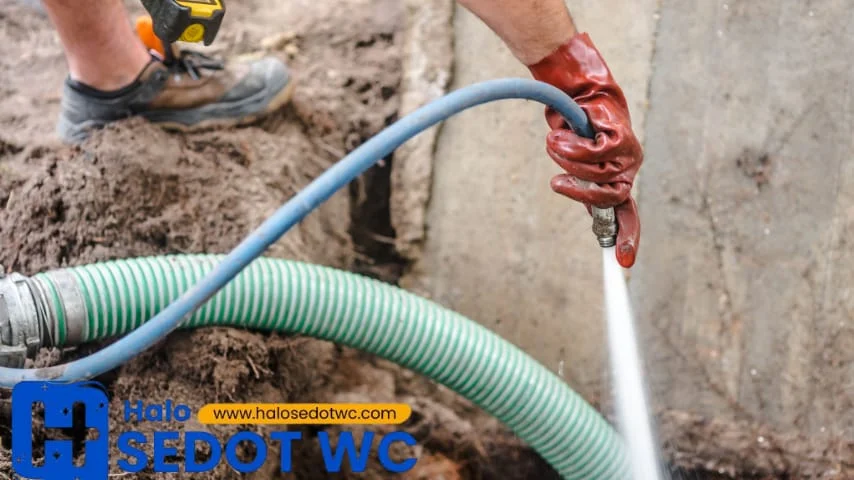 peroses sedot wc lengkap