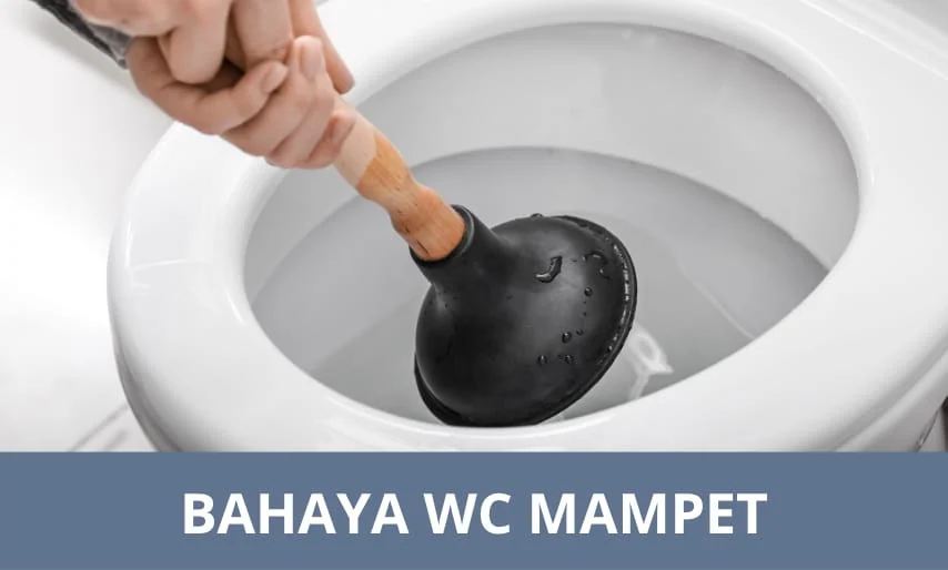 bahaya wc mampet