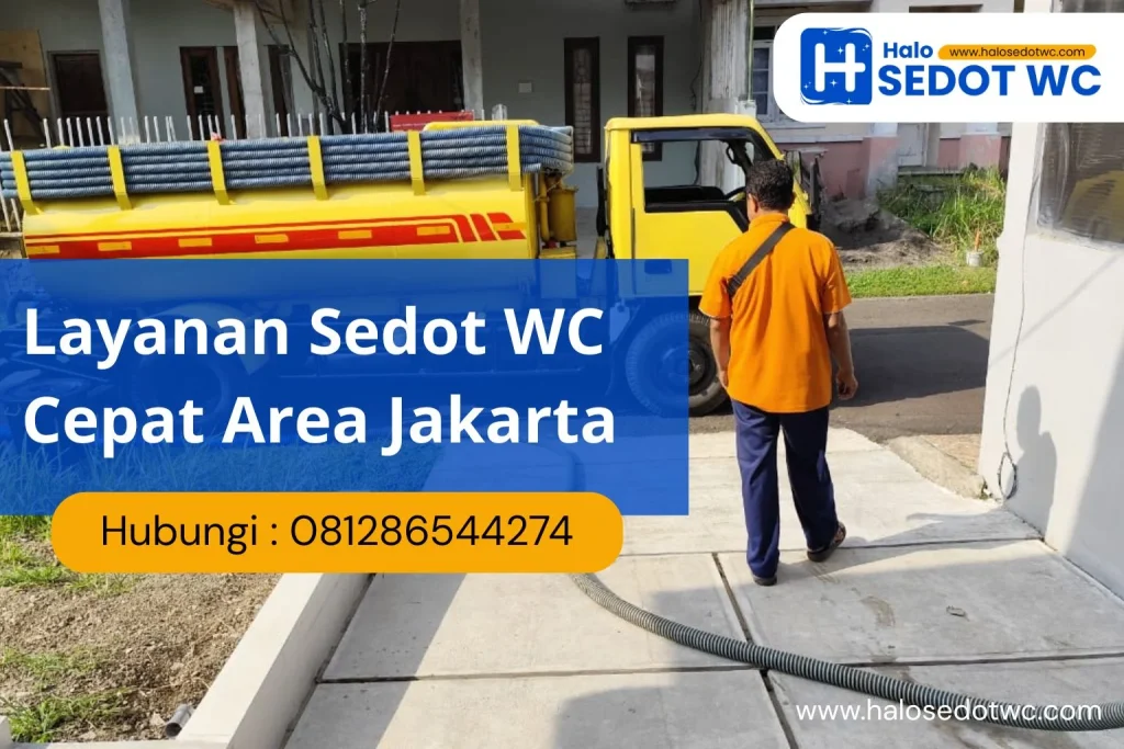 Layanan Sedot WC Cepat Area Jakarta