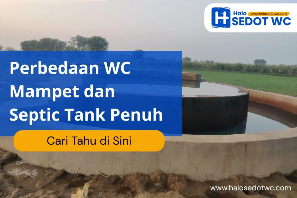 Perbedaan WC Mampet dan Septic Tank Penuh