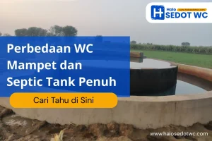 Perbedaan WC Mampet dan Septic Tank Penuh