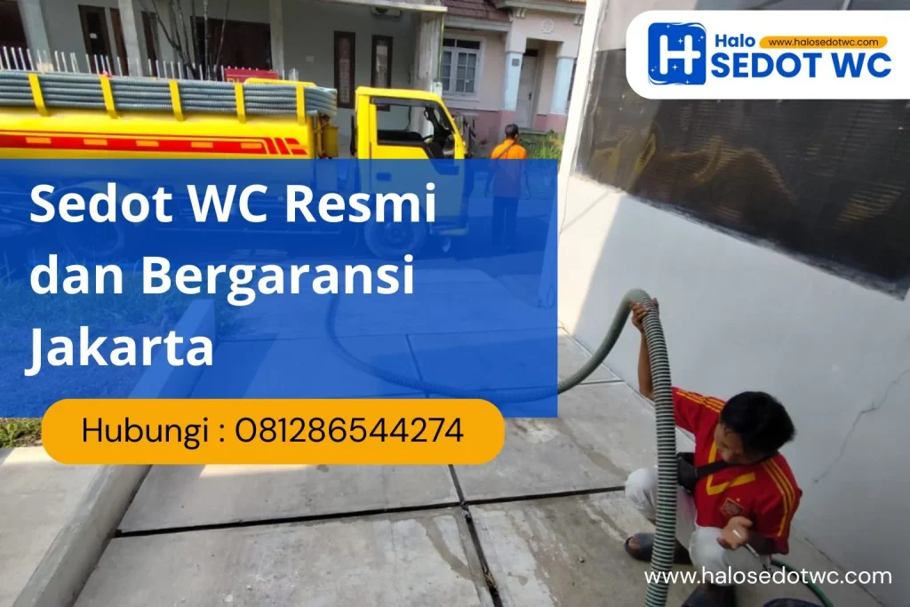 Sedot WC Resmi dan Bergaransi Jakarta