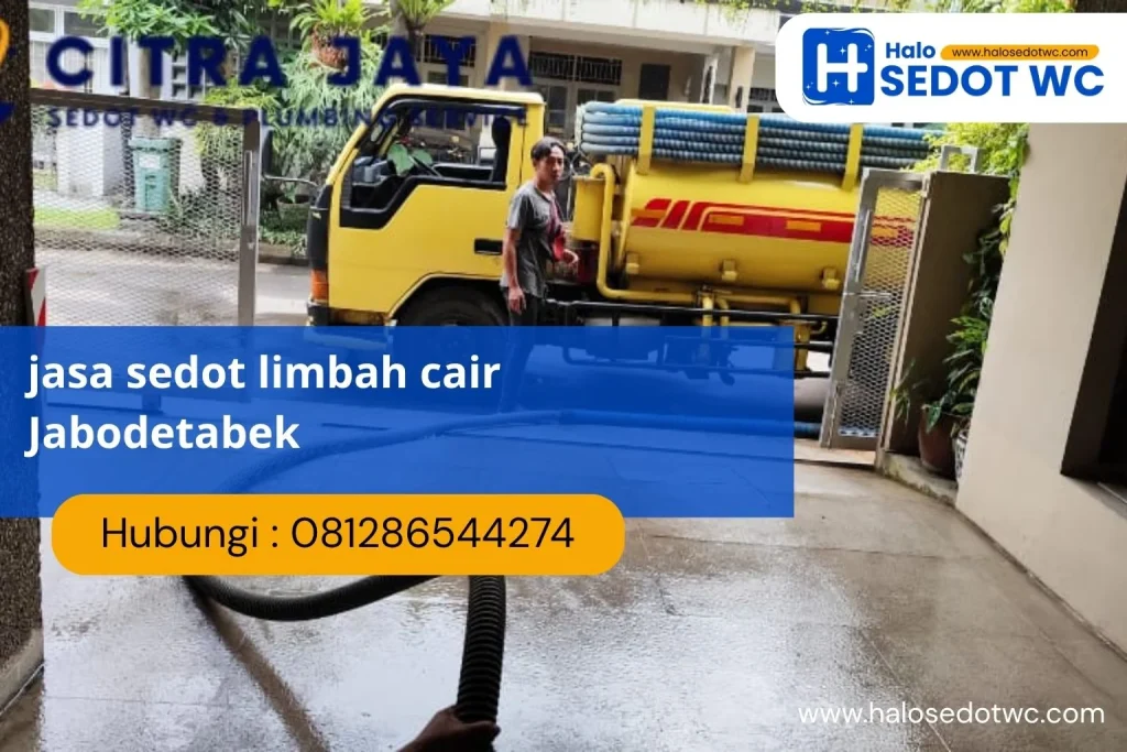 jasa sedot limbah cair Jabodetabek