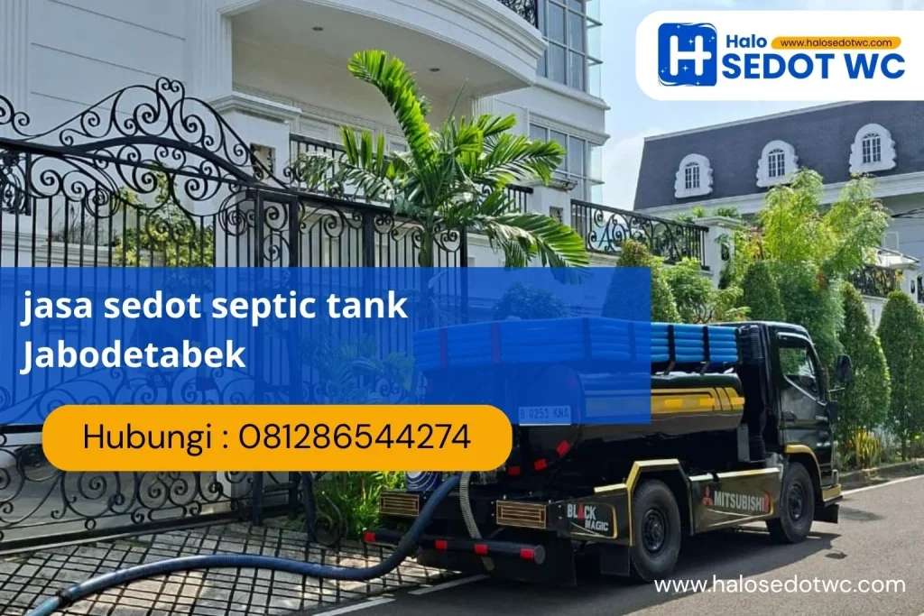 jasa sedot septic tank Jabodetabek
