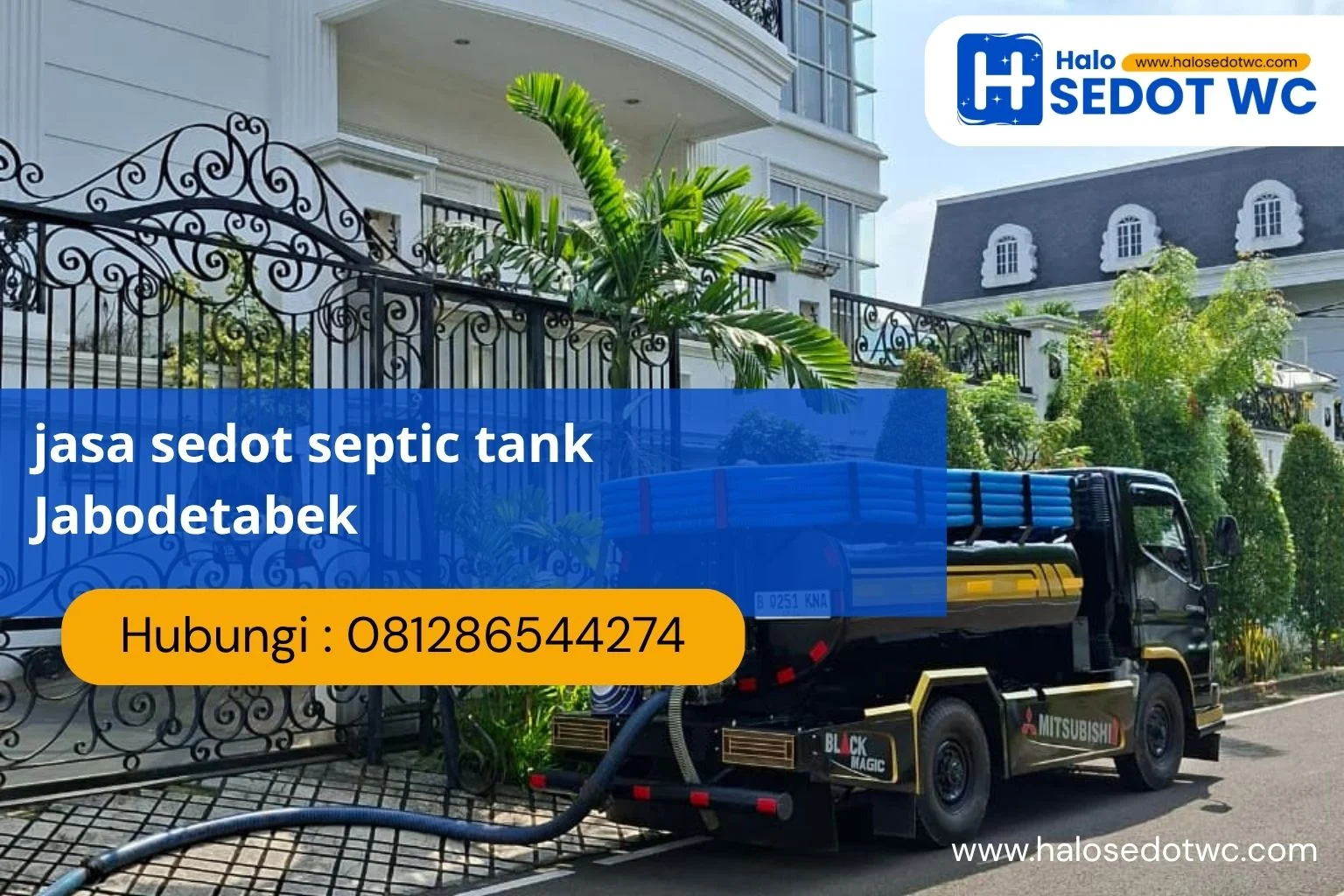 jasa sedot septic tank Jabodetabek