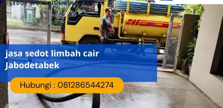jasa sedot limbah cair Jabodetabek